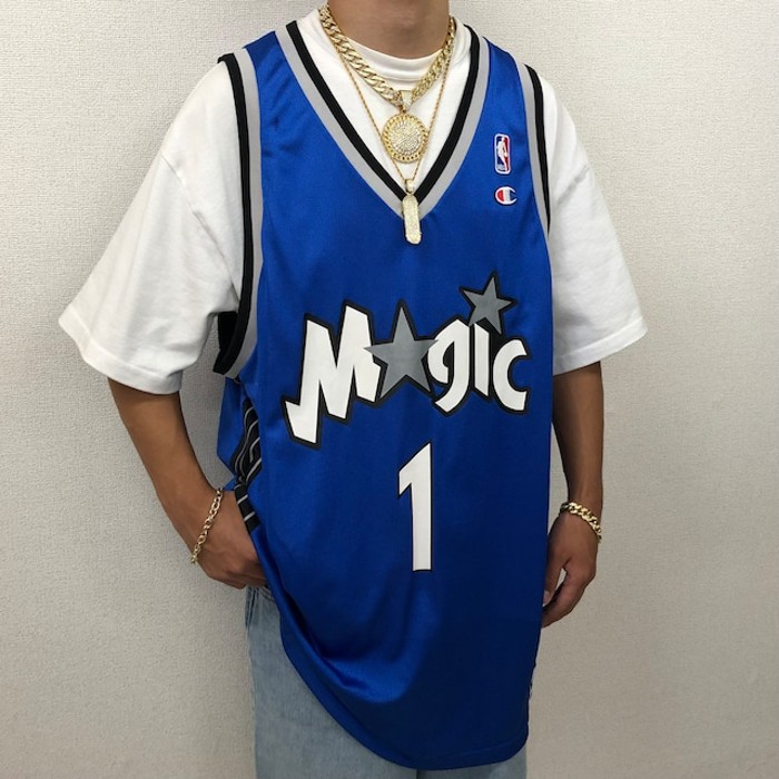 b285.90s NBA オーランドマジック ゲームシャツ 2XL ストリート
