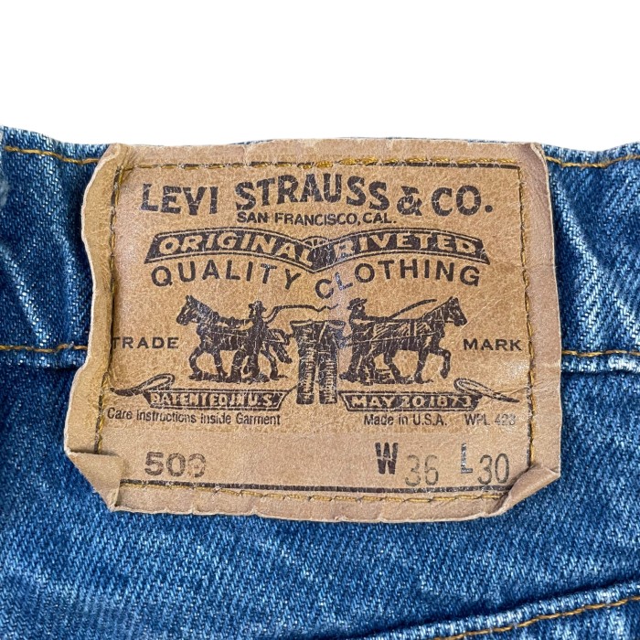 Levi’s 509 w34-35 99年アメリカ製 | Vintage.City 古着屋、古着コーデ情報を発信