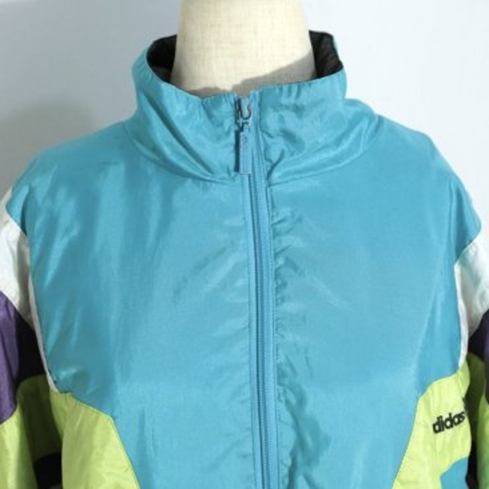 "adidas" vivid neon color nylon jacket | Vintage.City Vintage Shops, Vintage Fashion Trends
