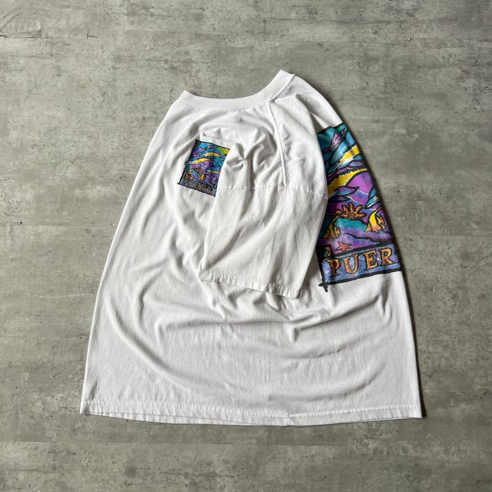 プエルト・バヤルタ tシャツ メキシコ リゾート アート系 tシャツ | Vintage.City 古着屋、古着コーデ情報を発信