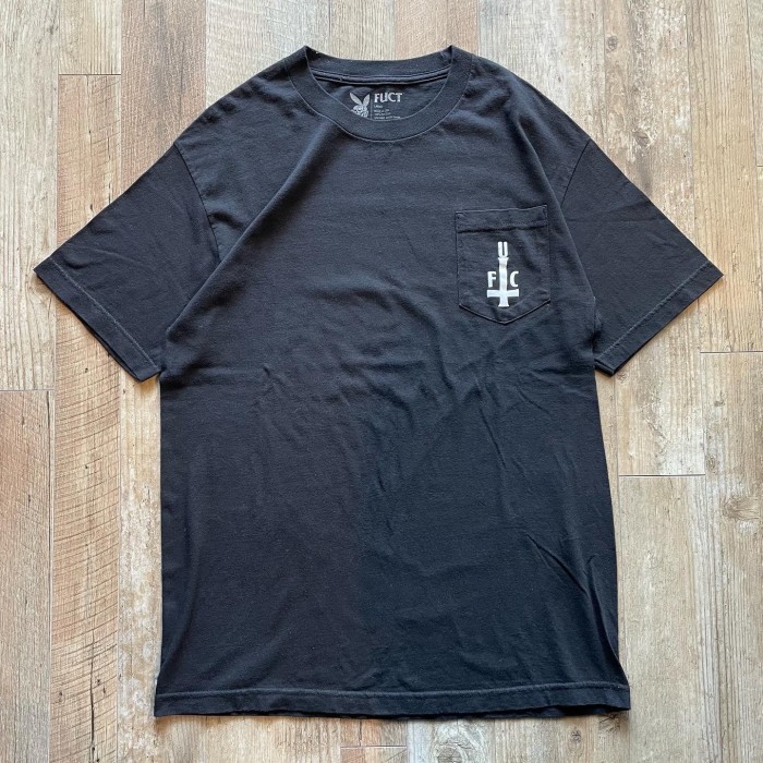FUCT PRINT POCKET T-shirts made in USA | Vintage.City