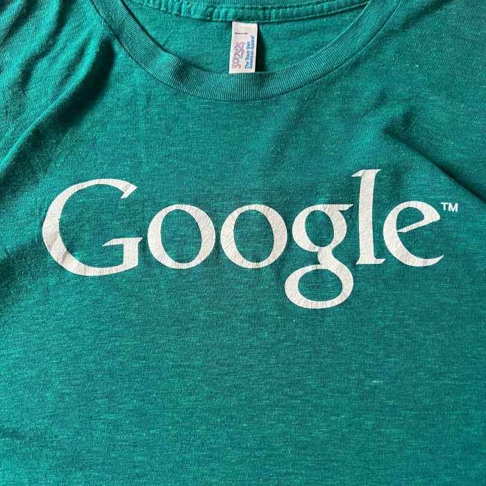 00年代 グーグル アメリカンアパレル usa製 企業系 企業ロゴ tシャツ