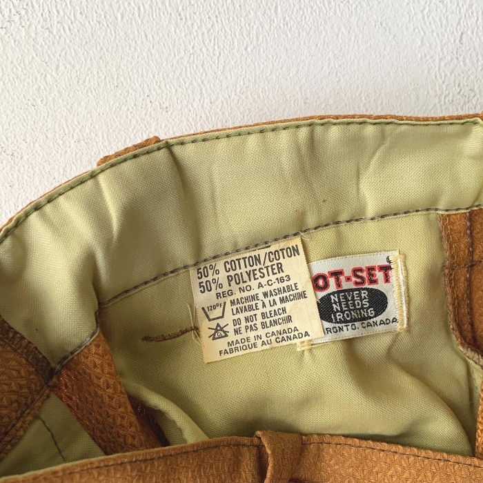 70's LEED'S Woven Patternフレアパンツ | Vintage.City 古着屋、古着コーデ情報を発信