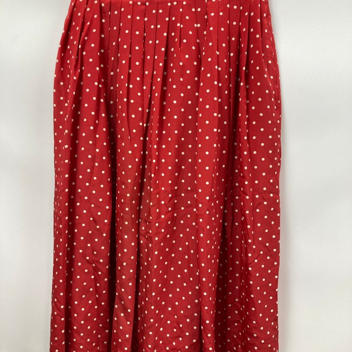 80s Vintage polka dot medium skirt | Vintage.City 빈티지숍, 빈티지 코디 정보