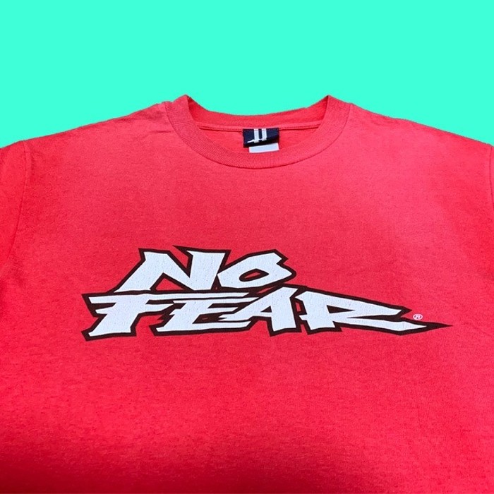 最高級 NO FEAR ノーフィアー Tシャツ 90's ビンテージ XL