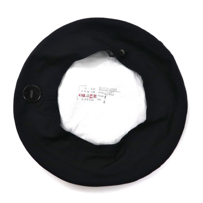 LASSO ベレー帽 4 ブラック コットン CP100 日本製 | Vintage.City 古着屋、古着コーデ情報を発信
