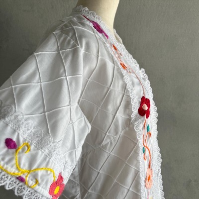 vintage embroidery lace blouse | Vintage.City 빈티지숍, 빈티지 코디 정보