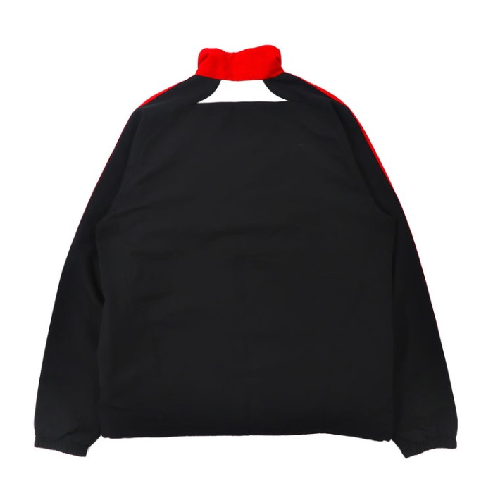 ADIDAS ナイロンジャケット 160 ブラック リバプール ロゴ刺繍