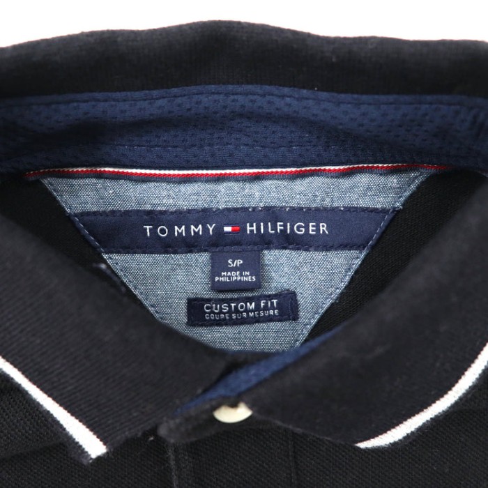 TOMMY HILFIGER ポロシャツ S グレー コットン ナンバリング | Vintage.City 古着屋、古着コーデ情報を発信