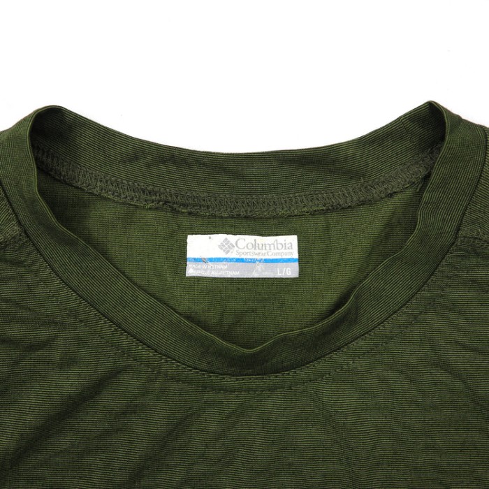 COLUMBIA ロングスリーブTシャツ L カーキ OMNI-WICK | Vintage.City 古着屋、古着コーデ情報を発信