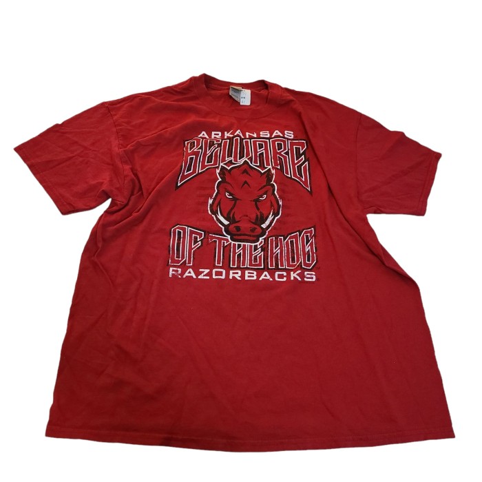 アーカンソー大学 Arkansas ビッグプリント USA古着 半袖Tシャツ | Vintage.City 빈티지숍, 빈티지 코디 정보