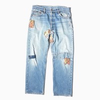 Vintage【Levi's】501 Patched Denim Pants | Vintage.City Vintage Shops, Vintage Fashion Trends