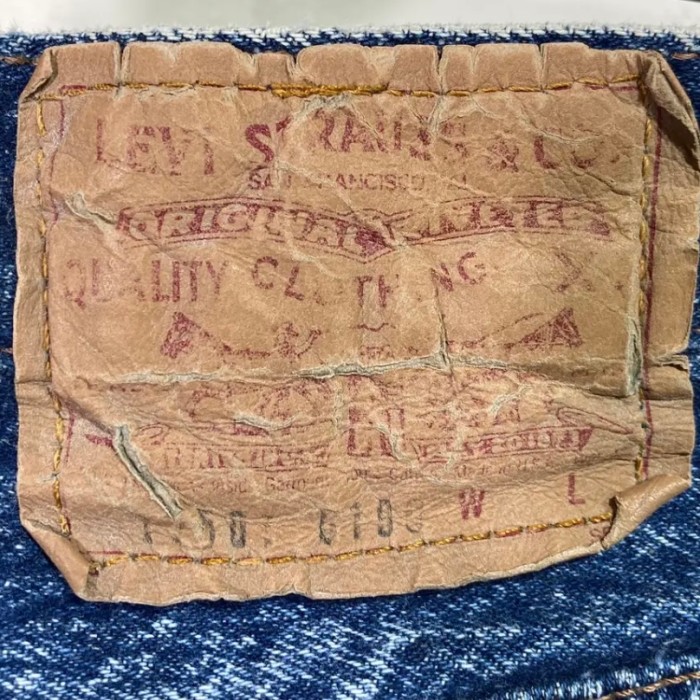 USA Levi's 17501 acid wash denim pants | Vintage.City 古着屋、古着コーデ情報を発信