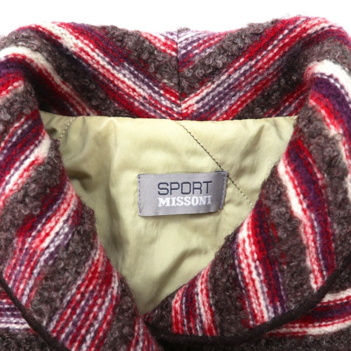 MISSONI SPORT モヘアジャケット 3Dニットジャケット イタリア製 | Vintage.City 古着屋、古着コーデ情報を発信