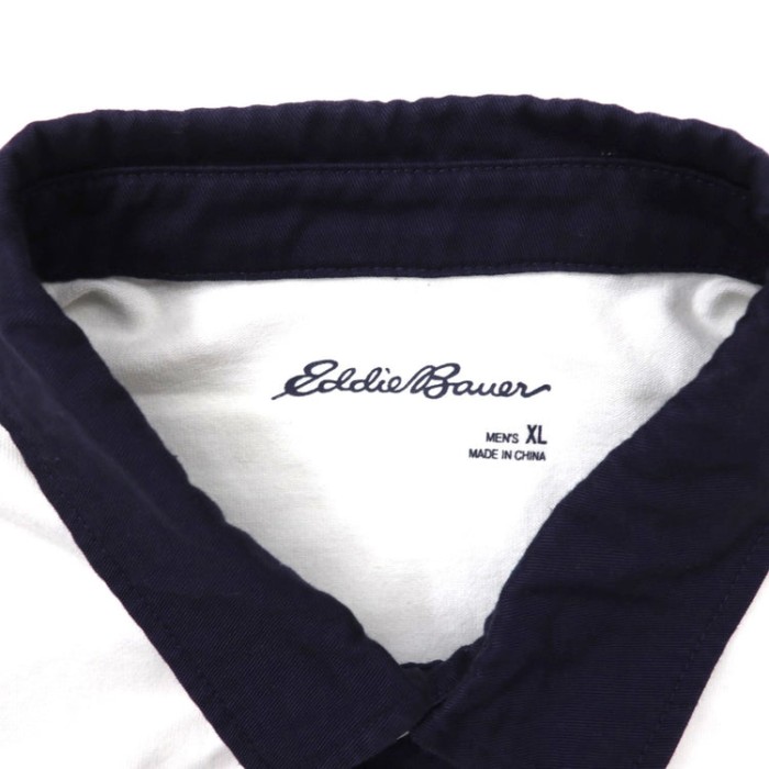 EDDIE BAUER ビッグサイズ ポロシャツ XL ロゴ ナンバリング | Vintage.City 古着屋、古着コーデ情報を発信