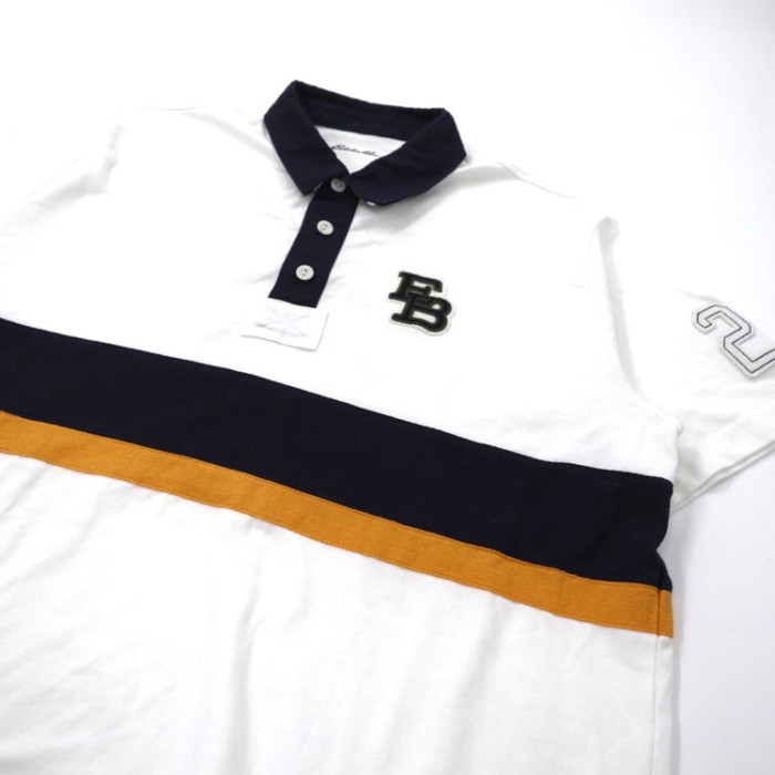 EDDIE BAUER ビッグサイズ ポロシャツ XL ロゴ ナンバリング | Vintage.City 古着屋、古着コーデ情報を発信