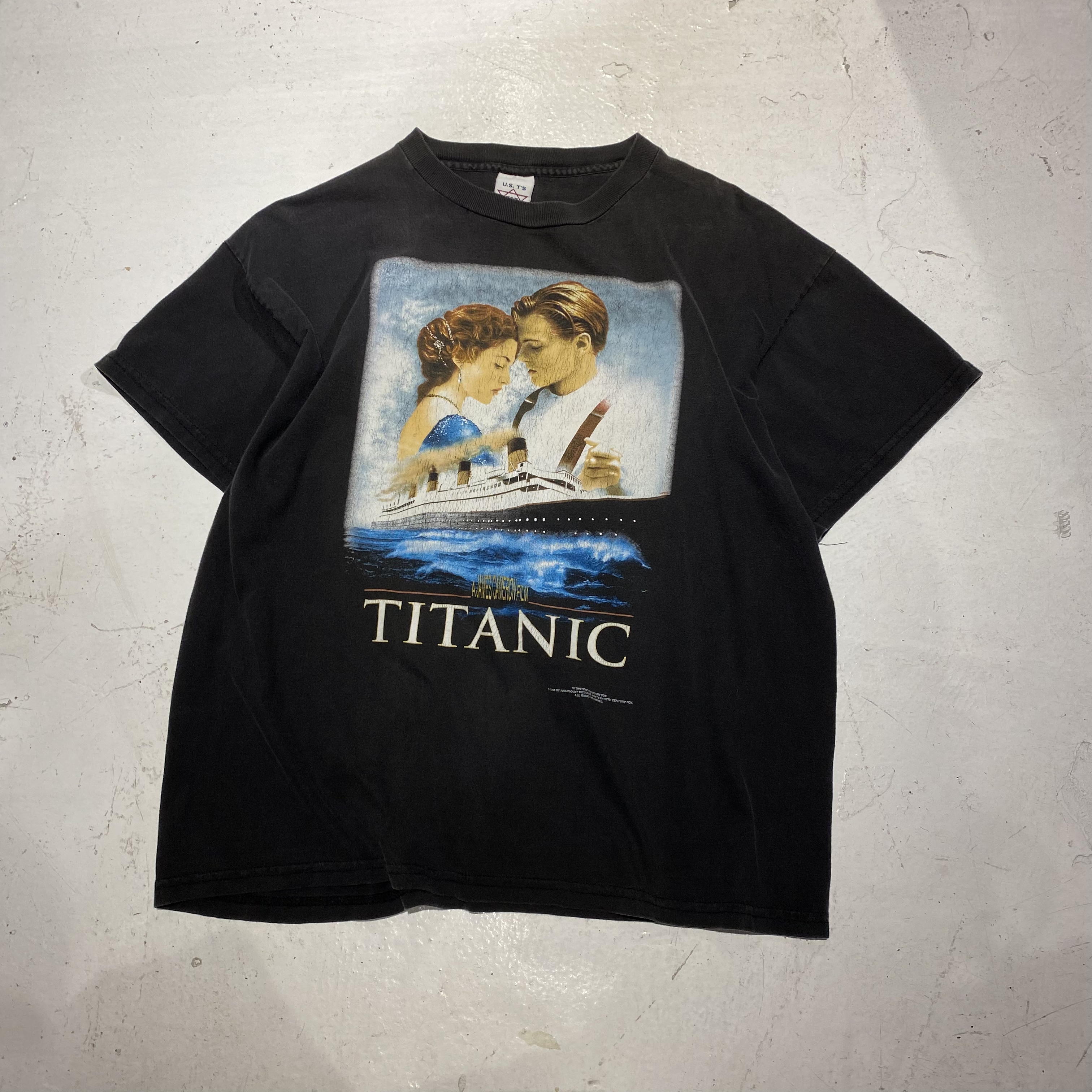 Titanic Promo Tee XL タイタニック Tシャツ ムービーT 白 | cprc.org.au