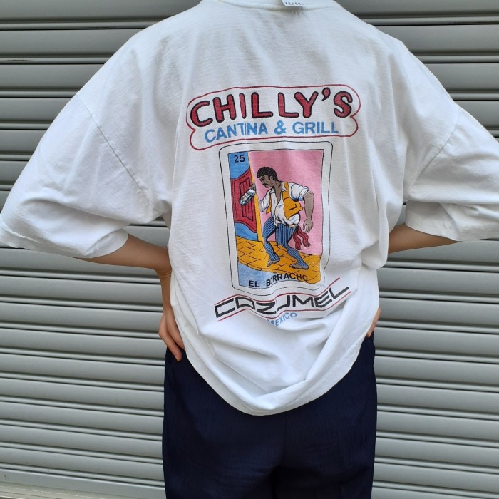 chillys print T-shirt (white) | Vintage.City Vintage Shops, Vintage Fashion Trends