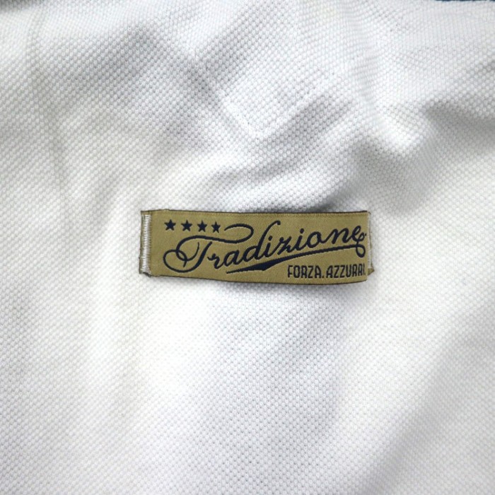 PUMA ポロシャツ L ホワイト コットン ITALIA ロゴ刺繍 | Vintage.City 古着屋、古着コーデ情報を発信