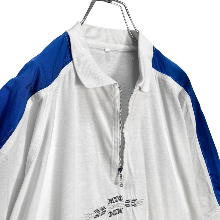 80s S/S half-zip ethnic design shirt | Vintage.City Vintage Shops, Vintage Fashion Trends