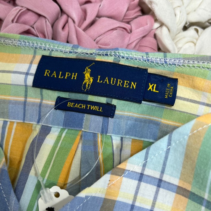 リメイク Ralph Lauren チェック柄ペプラムシャツ | Vintage.City 古着屋、古着コーデ情報を発信