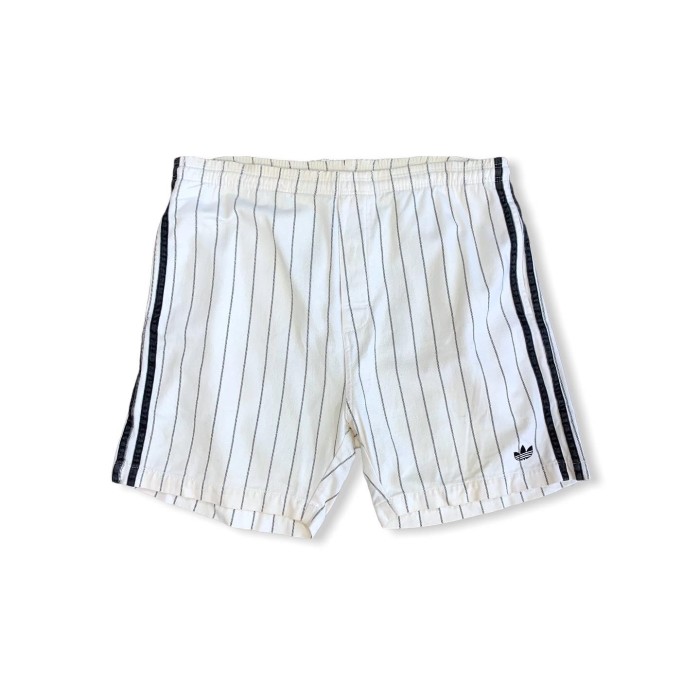 adidas 90's Stripe Cotton Shorts | Vintage.City 古着屋、古着コーデ情報を発信