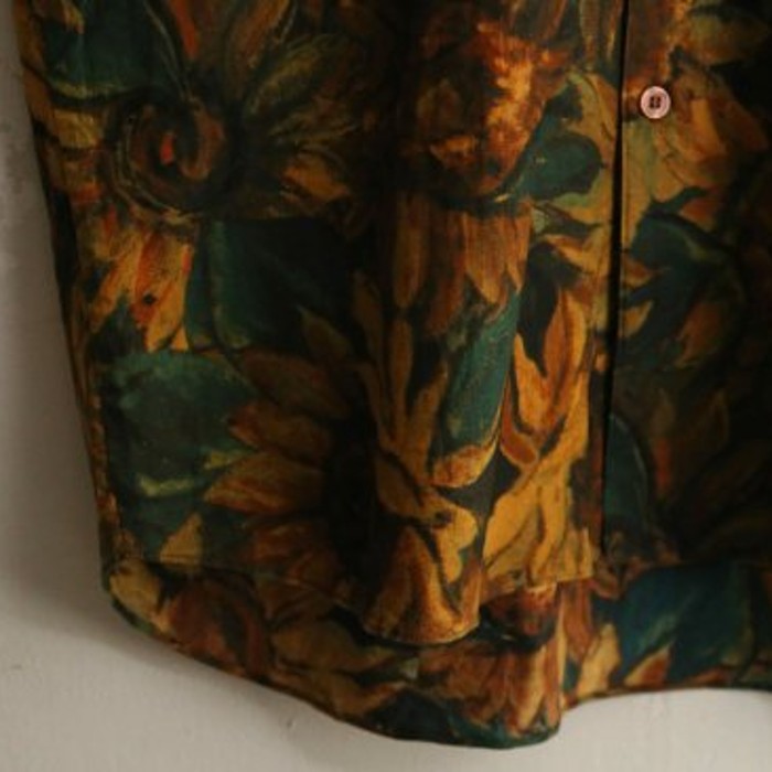 beautiful sunflower design H/S shirt | Vintage.City Vintage Shops, Vintage Fashion Trends