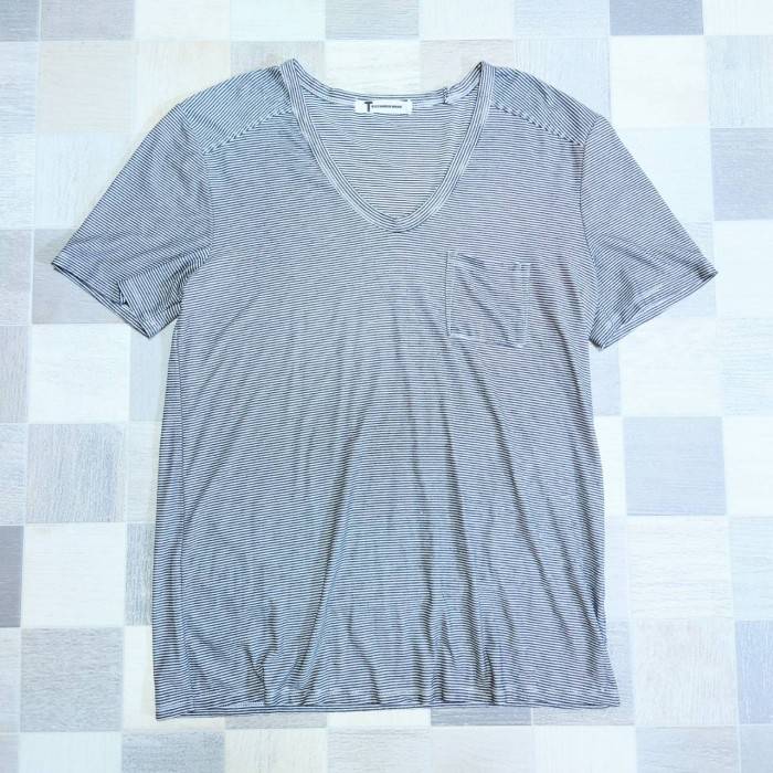 T by ALEXANDER WANG レーヨン ブレンド Uネック Tシャツ | Vintage.City 빈티지숍, 빈티지 코디 정보