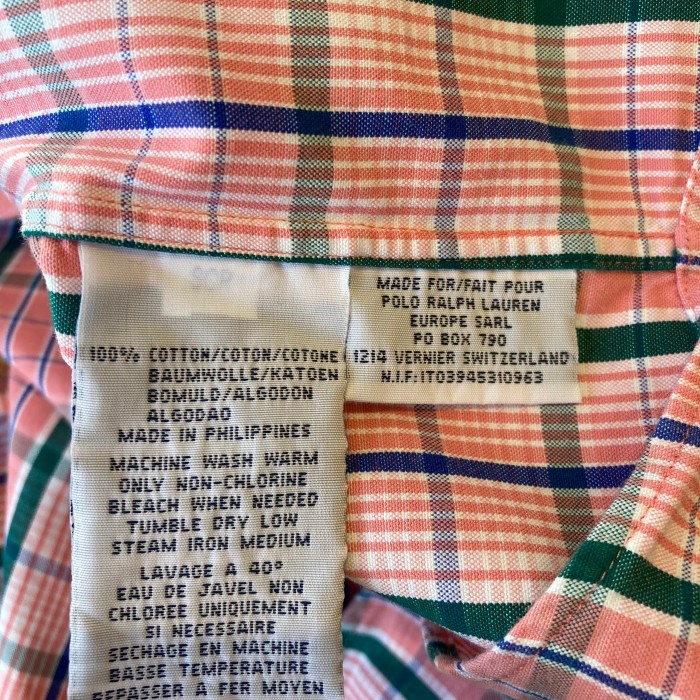 Ralph Lauren B.Dシャツ(SIZE L) | Vintage.City 빈티지숍, 빈티지 코디 정보
