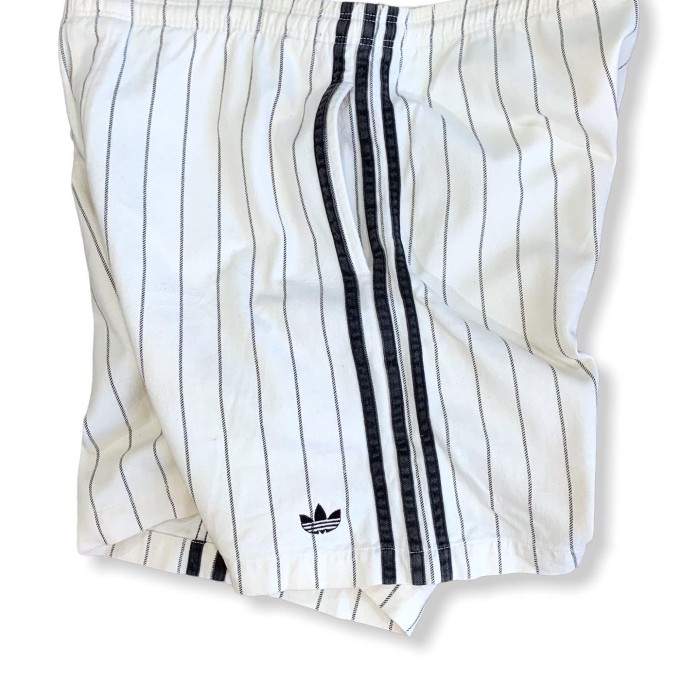 adidas 90's Stripe Cotton Shorts | Vintage.City 古着屋、古着コーデ情報を発信