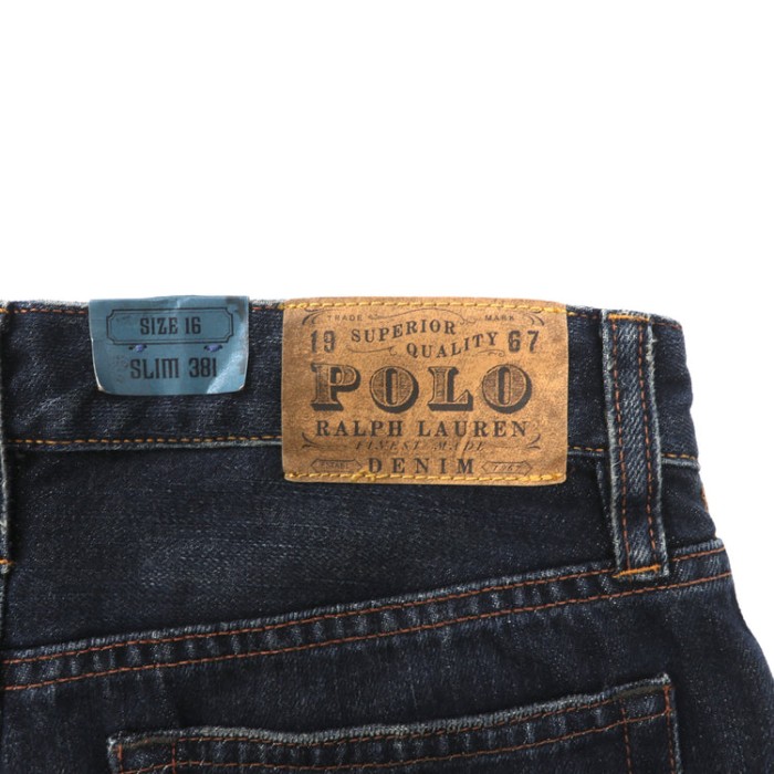 POLO RALPH LAUREN デニムパンツ 16 ワンウォッシュ 未使用品 | Vintage.City 古着屋、古着コーデ情報を発信