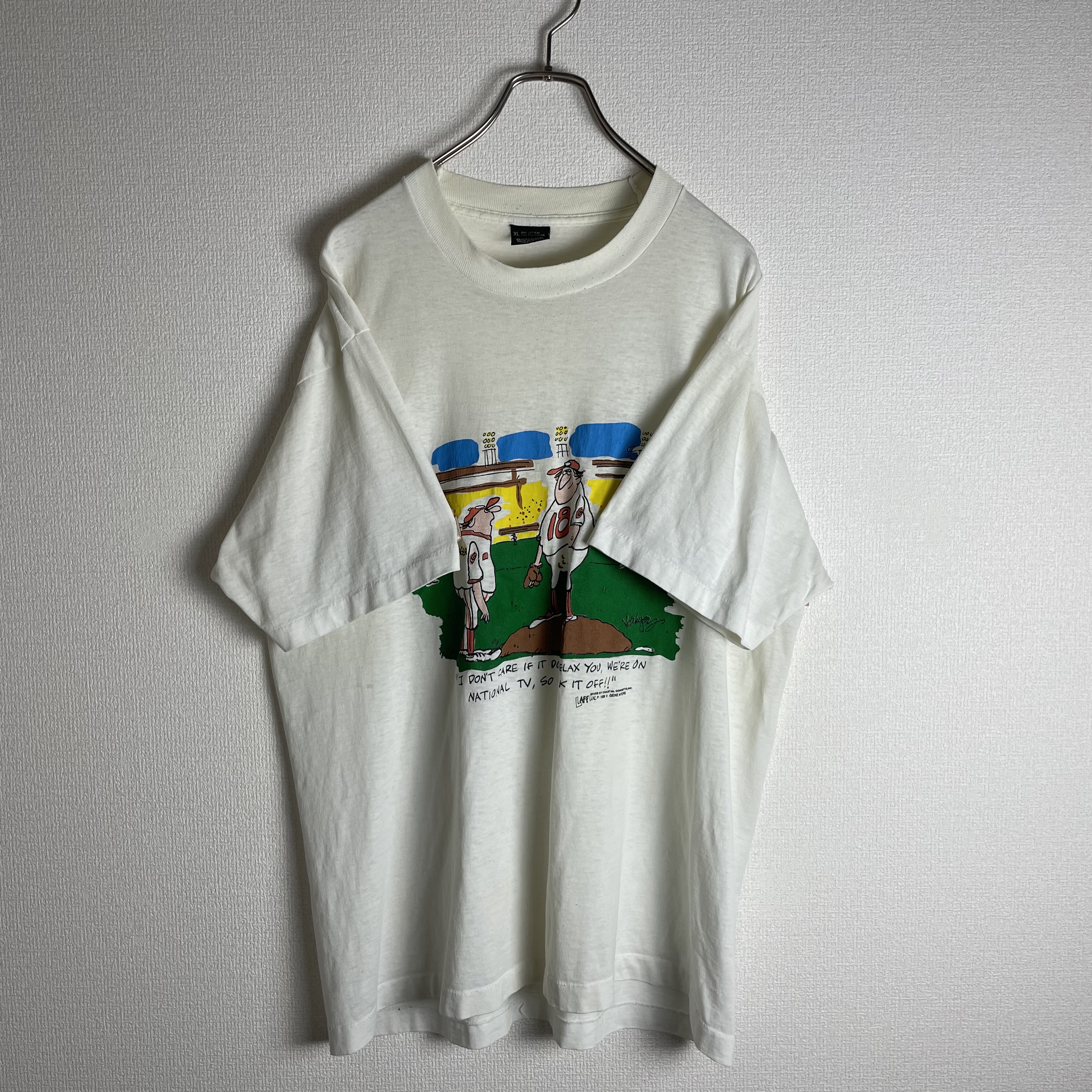 90s ヴィンテージ Tシャツ レアデザイン シングルステッチ 古着 USA 