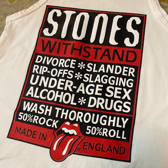 2002 Rolling Stones printed tank top | Vintage.City Vintage Shops, Vintage Fashion Trends