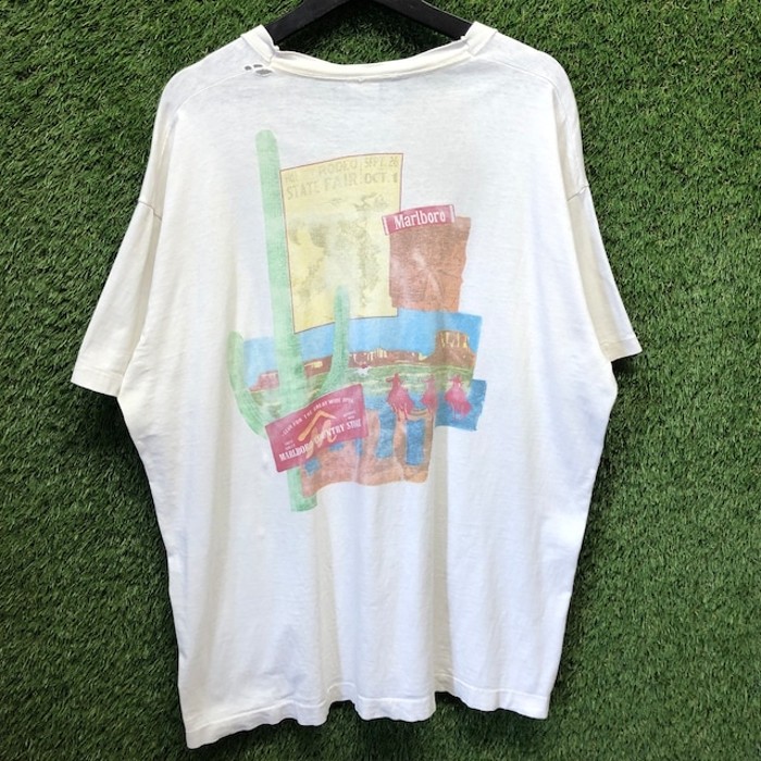 b541.90s マルボロ 胸ポケットtシャツ バックプリント ストリート | Vintage.City 빈티지숍, 빈티지 코디 정보