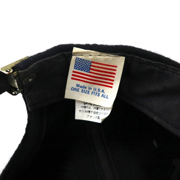 KANGOL 6パネルキャップ ONE ブラック スエードレザー USA製 | Vintage.City 古着屋、古着コーデ情報を発信