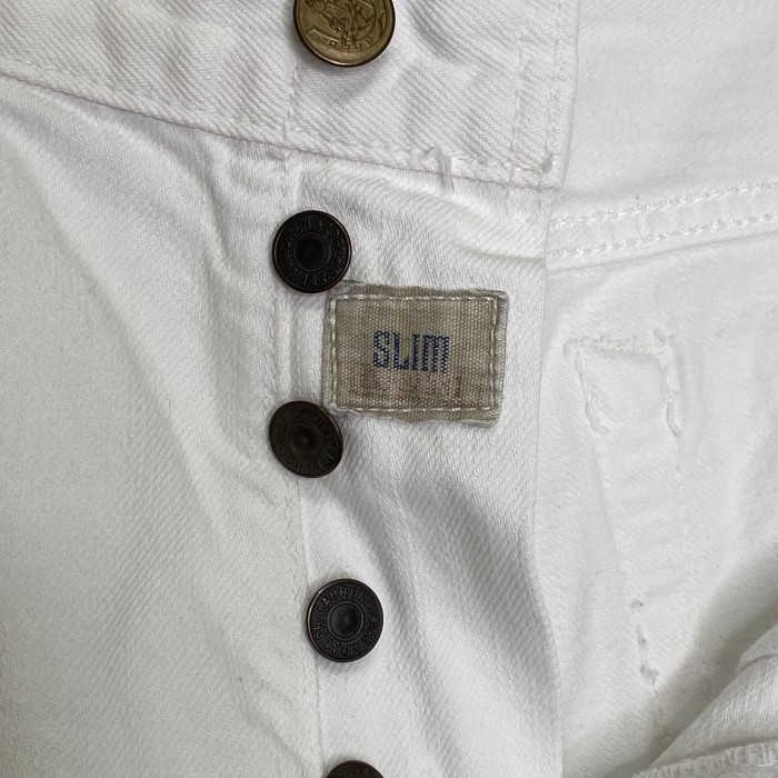 【W33×L34】POLO RALPH LAUREN  デニムパンツ　刺繍　ボタ | Vintage.City 古着屋、古着コーデ情報を発信