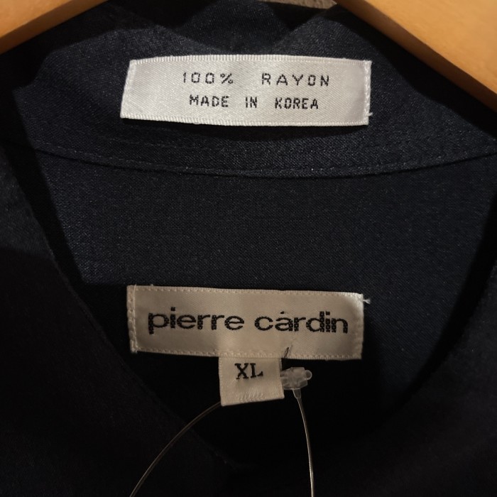pierie cardin ピエール・カルダン　ブラック　アロハシャツ | Vintage.City 古着屋、古着コーデ情報を発信