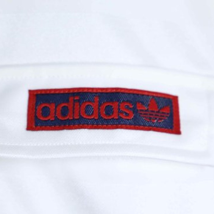 "Adidas"white base flap pocket  jacket | Vintage.City 古着屋、古着コーデ情報を発信