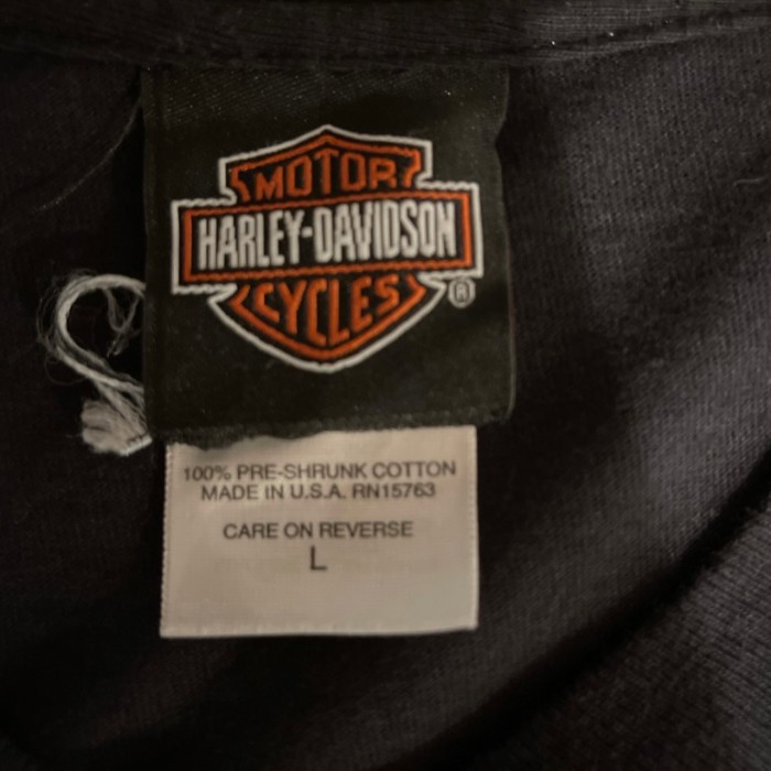 Harley-Davidson ハーレーダビッドソン　ワンポイント　Tシャツ　サ | Vintage.City 古着屋、古着コーデ情報を発信