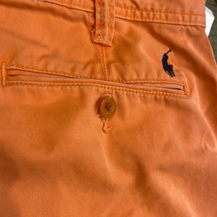 USED ラルフローレン チノショーツ 34 オレンジ | Vintage.City 古着屋、古着コーデ情報を発信