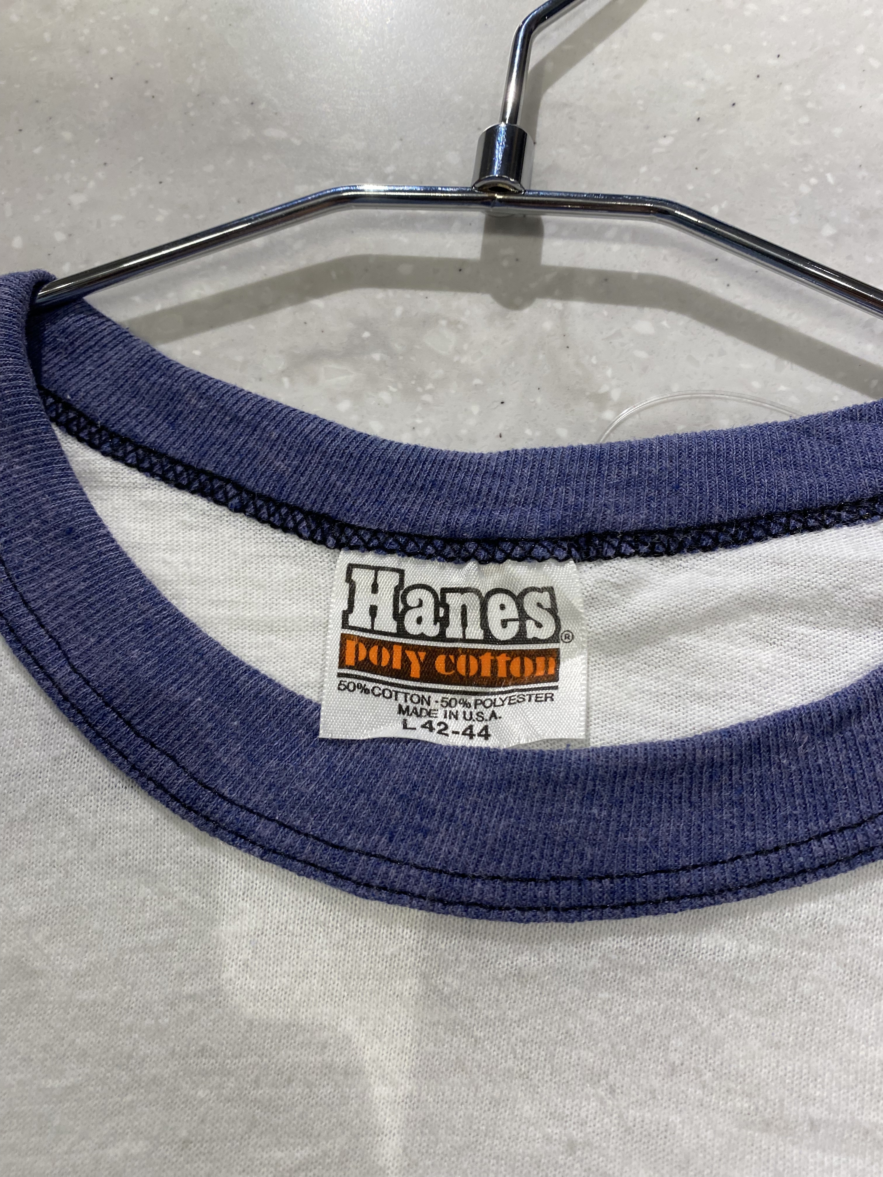 80年代 ヘインズ Hanes リンガーTシャツ メンズL相当 | Vintage.City