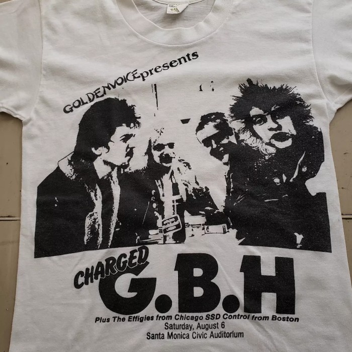 Special Vintage！ 80s "G.B.H" S/S T-shirt | Vintage.City 빈티지숍, 빈티지 코디 정보