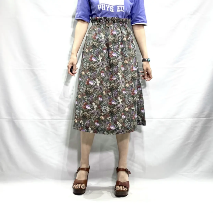 Brooks additions botanical skirt | Vintage.City 古着屋、古着コーデ情報を発信