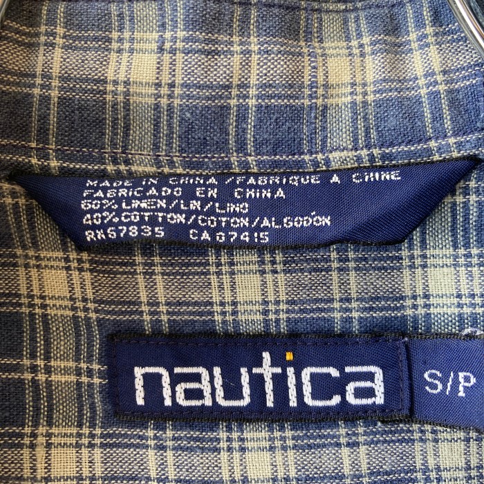 90's〜NAUTICA S/S シャツ(SIZE L相当) | Vintage.City 古着屋、古着コーデ情報を発信