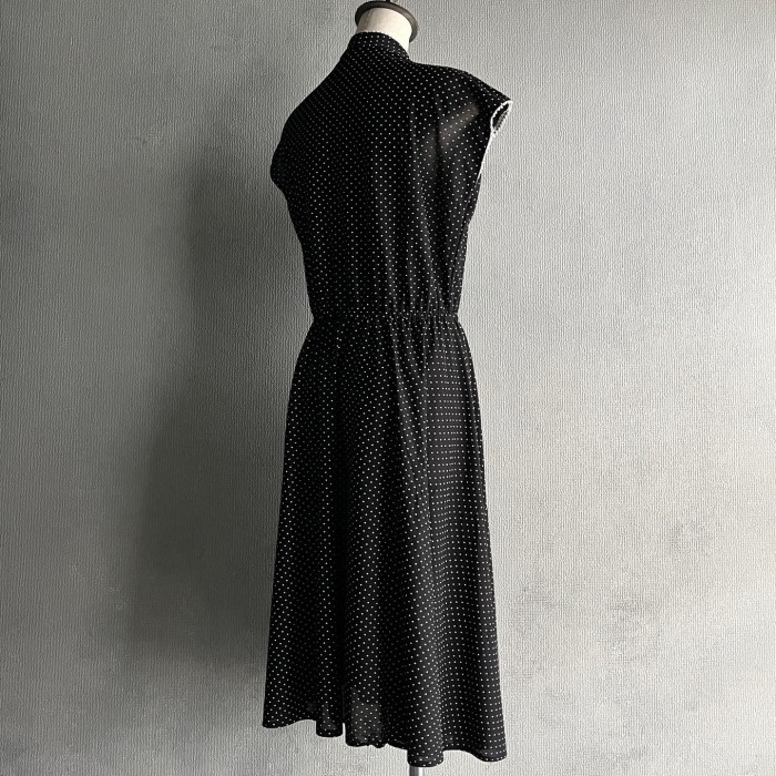 70s franky.b dot dress | Vintage.City 古着屋、古着コーデ情報を発信