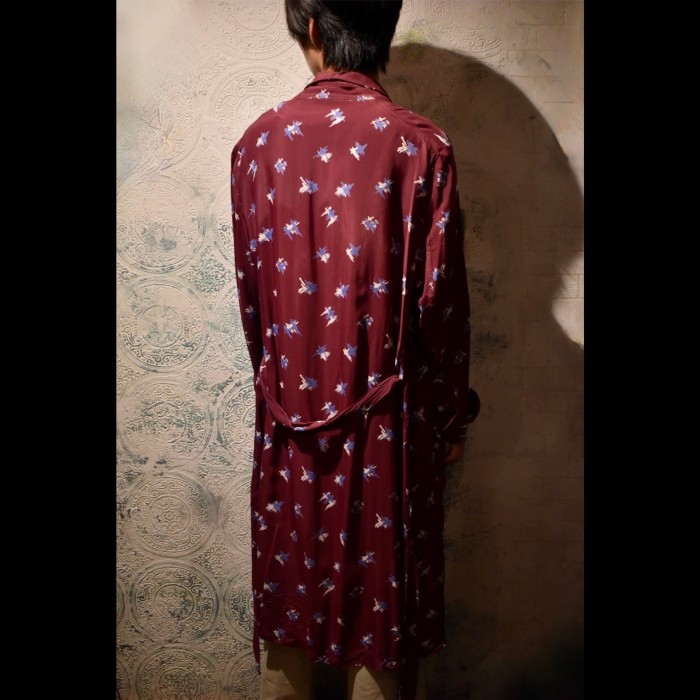 us 1950's~ atomic pattern rayon gown | Vintage.City 古着屋、古着コーデ情報を発信