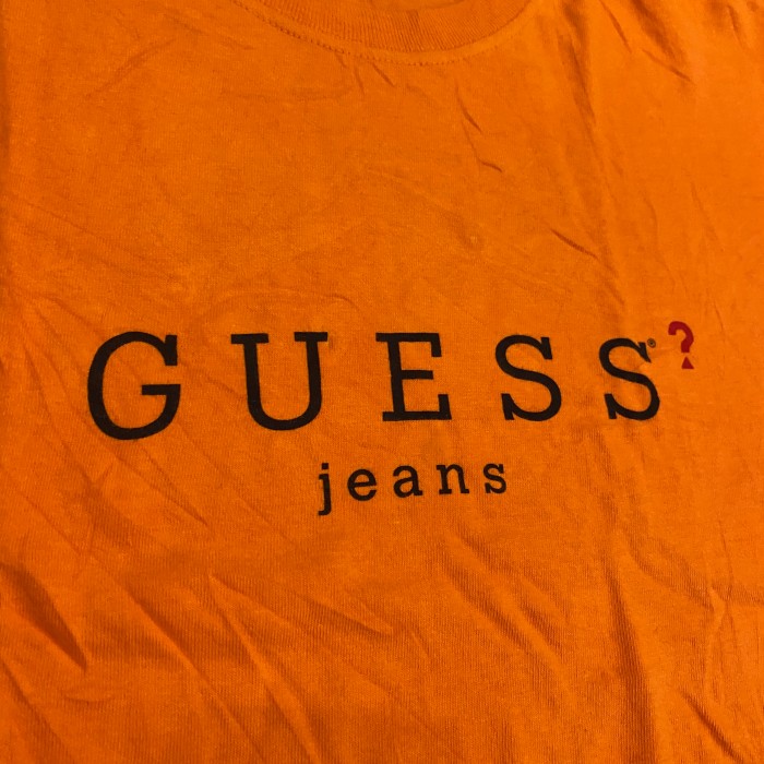 ビンテージ 90年代 ゲスジーンズ Tシャツ M オレンジ | Vintage.City 빈티지숍, 빈티지 코디 정보