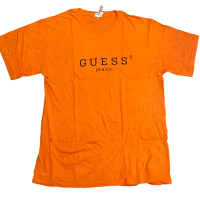 ビンテージ 90年代 ゲスジーンズ Tシャツ M オレンジ | Vintage.City ヴィンテージ 古着