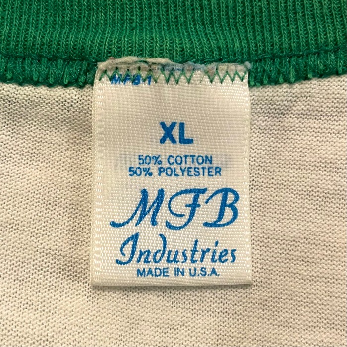80s　MFB Industries　ベースボールTシャツ　ラグランスリーブ | Vintage.City 빈티지숍, 빈티지 코디 정보