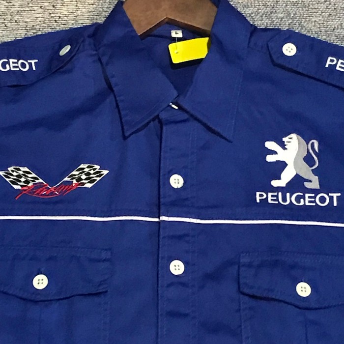 Peugeot Racing ワークシャツ | Vintage.City